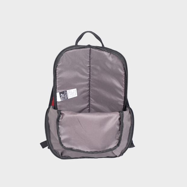 Arctic Fox Pug Maroon Backpack