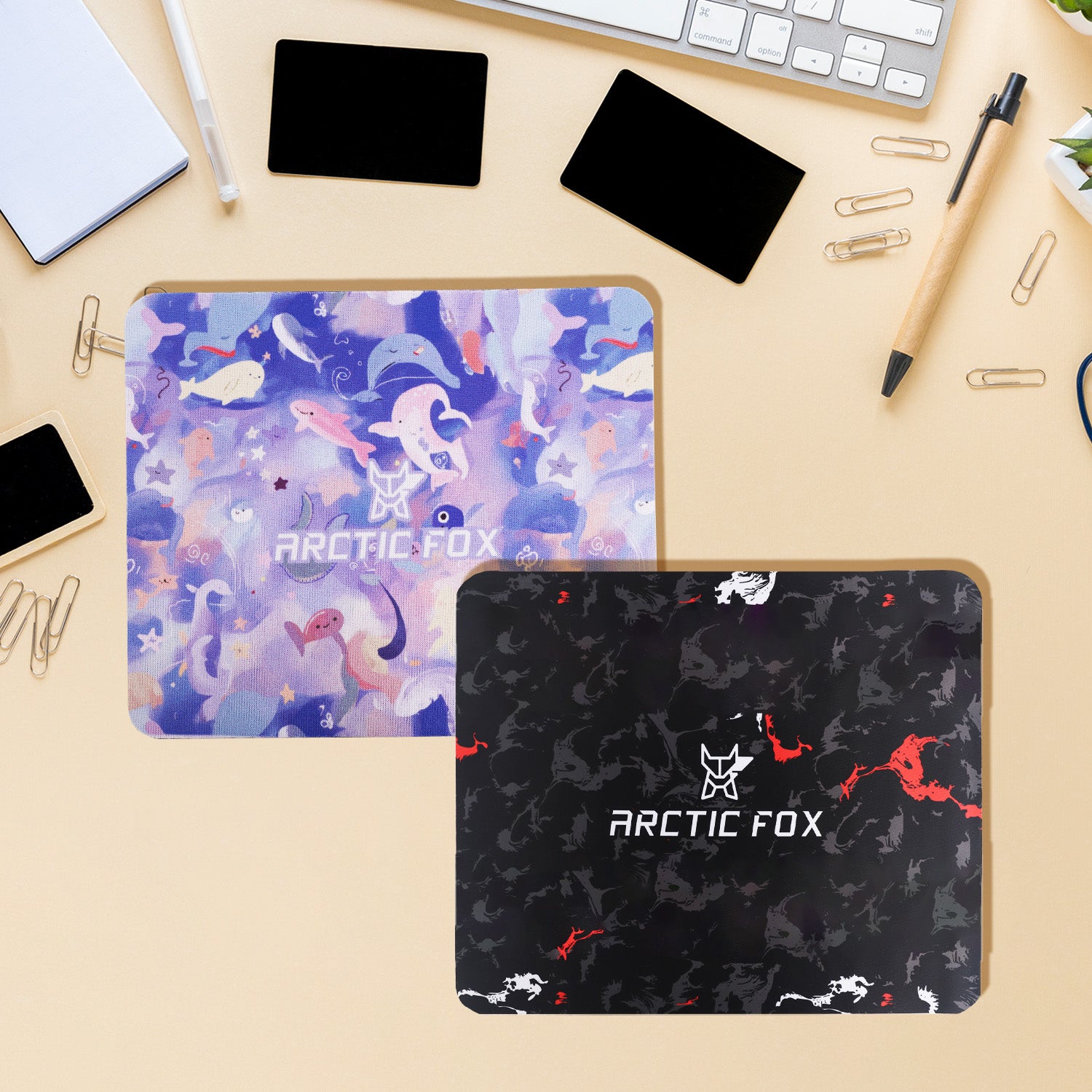 Arctic Fox Gaming Mouse Pad (pack of 2)