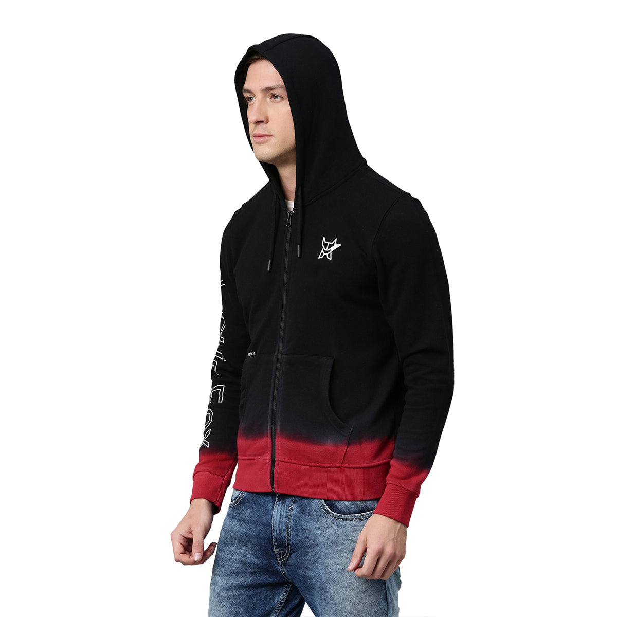 Hoodie Jacket Isolated Stock Photo - Download Image Now - Hooded Shirt,  Zipper, Black Color - iStock