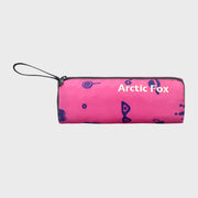 Arctic Fox Tube Carmine Rose Pencil Pouch