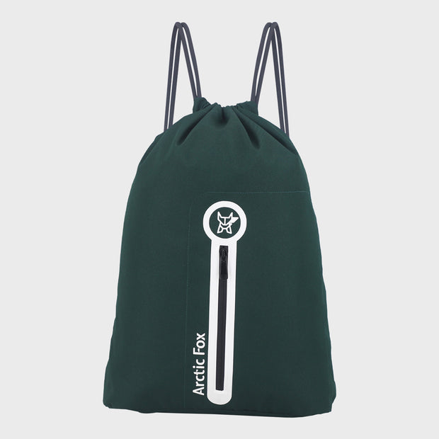 Arctic Fox Bolt Draw String Post Green bag for girls bag for boys