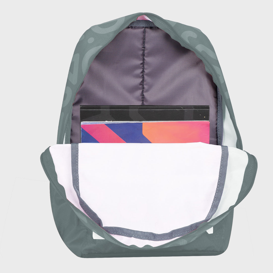 Arctic Fox Stencil Sea Spray School Backpack for Boys and Girls