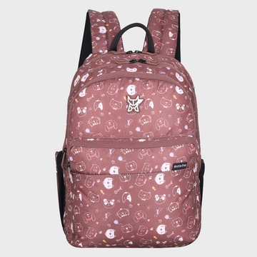 Arctic Fox Kitty Mink School Backpack for Boys and Girls