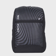 Arctic Fox Flow Black School Backpack for Boys and Girls