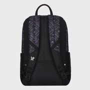 Arctic Fox Warli Black Laptop Backpack