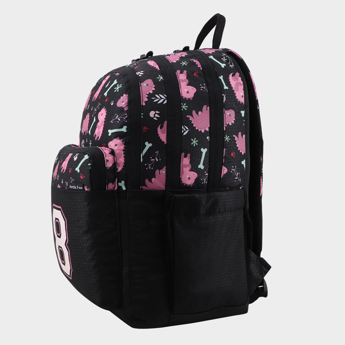 Pink fox backpack online