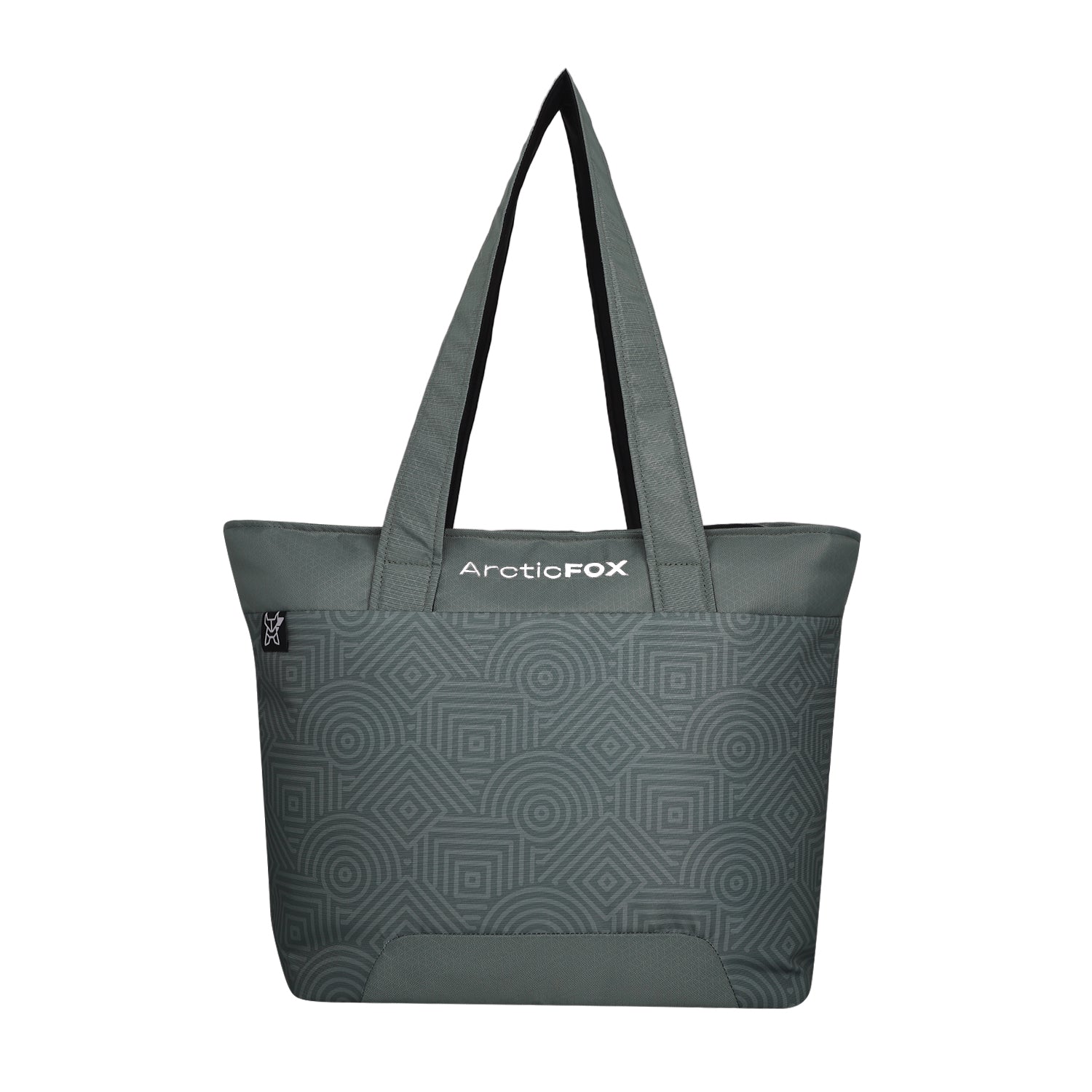 Arctic Fox Lattice Laptop Tote Bag For Women (Sea Spray)