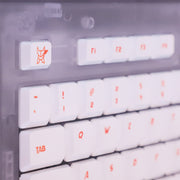 New Arctic Fox Crystal Wired Keyboard