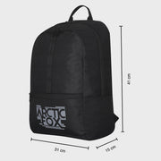 Arctic Fox Split Black Backpack